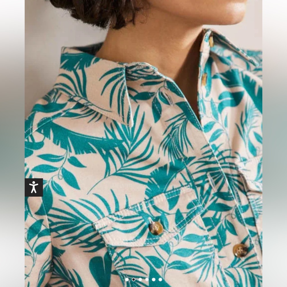 Boden Belted Midi Shirtdress 4P - Picture 4 of 11